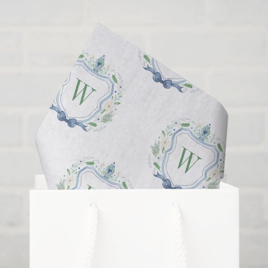 Waterverf Chinoiserie Ginger Jars Crest Tissuepapier (Cadeauzakje)