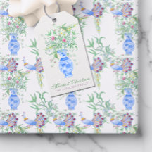 Waterverf Chinoiserie Pauwentuin