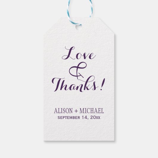 Waterverf chique pioenen pastel boeket dank u cadeaulabel (Achterkant)