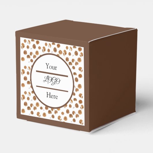 Waterverf Chocolade Chips Koekjes Bakkerij LOGO Bedankdoosjes (Achterkant)