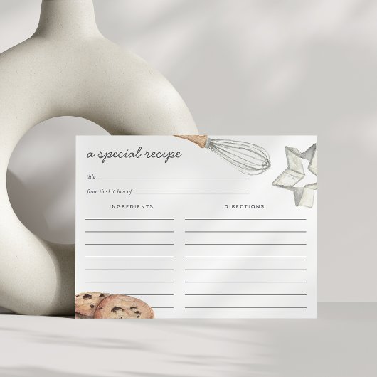 Waterverf Chocolate Chip Cookie Recipe Kaart