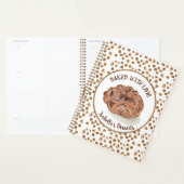 Waterverf Chocolate Chip Cookies met liefde Planner (Display)