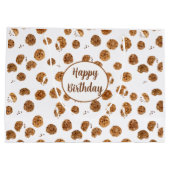 Waterverf Chocolate Chip Cookies Patroon Groot Cadeauzakje (Achterkant)