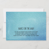 Waterverf Choo Train Baby shower Kaart (Achterkant)