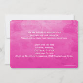 Waterverf Christelijk Bijbel aangepast Afstuderen Aankondiging (Achterkant)