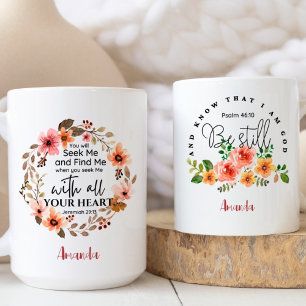 Waterverf Christelijke Inspirerend Bijbelverzen Koffiemok