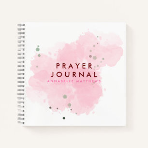 Waterverf Christelijke Prayer Journal-laptop Notitieboek