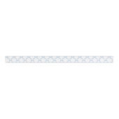 Waterverf Christmas Blue Bows Grosgrain Lint (Voorkant)
