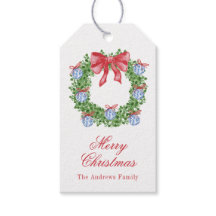 Waterverf Christmas Chinoiserie Ornament krans
