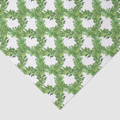 Waterverf Christmas Garland Lattice Tissuepapier (Detail)