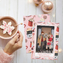 Waterverf Christmas Hot Chocolate Cocoa Foto