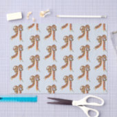 Waterverf Christmas Plaid Bows Tissuepapier (Craft)