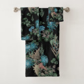 Waterverf , chrysanten bad handdoek (Insitu)