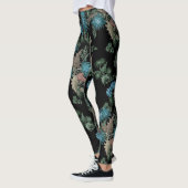 Waterverf , chrysanten leggings (Links)