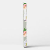 Waterverf chrysanten, naadloos bloemmotief Case-Mate iPhone case (Achterkant / Links)