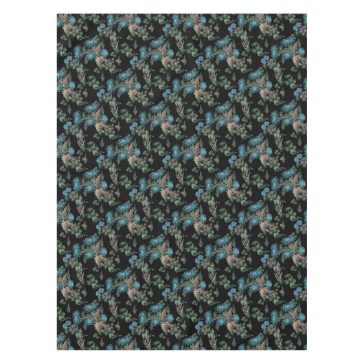 Waterverf , chrysanten tafelkleed (Voorkant)