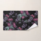 Waterverf Chrysanthema bloemen bloemen florale ink Bad Handdoek (Handdoek)