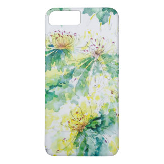 Waterverf Chrysanthemums iPhone 7 hoesje