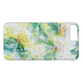 Waterverf Chrysanthemums iPhone 7 hoesje (Achterkant (Horizontaal))