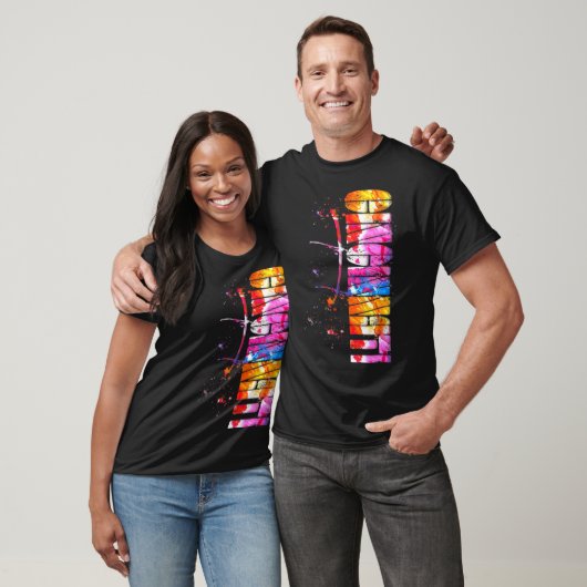 Waterverf Cincinnati Cincinnati Lettering Cinci T-shirt (Unisex)