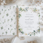 Waterverf Circle of Love Groen Goud Bladgroen Kaart