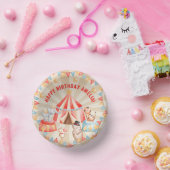 Waterverf Circus Animals Papieren Kommen (Feest)