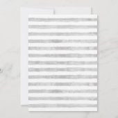 Waterverf Circus Dieren Baby shower Uitnodiging (Achterkant)