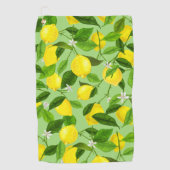 Waterverf Citroen 3 Golfhanddoek (Voorkant)