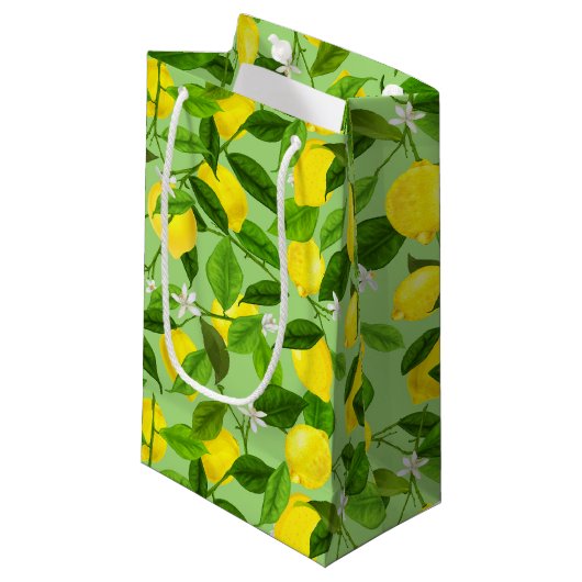 Waterverf citroen 3 klein cadeauzakje (Voorkant Gekanteld)