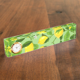 Waterverf citroen 3 naambordje