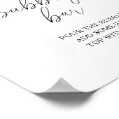 Waterverf citroen citrus modern - bruisende bar poster (Hoek)