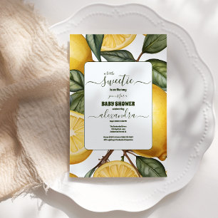 Waterverf citroen Geslacht Neutraal geel baby show Kaart
