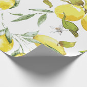 Waterverf citroen III Cadeaupapier (Hoek)