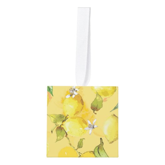 Waterverf citroen IV Decoratie (Voorkant)