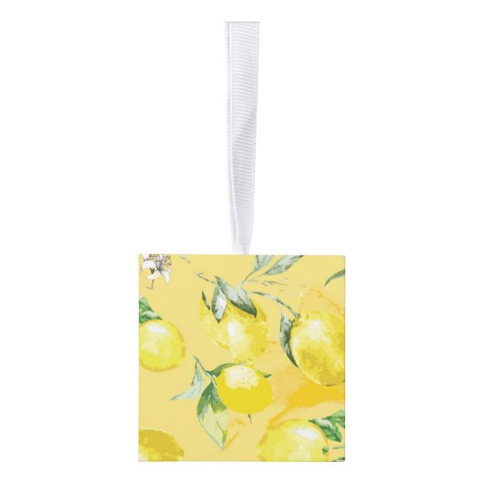 Waterverf citroen IV Decoratie (Rechts)