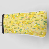 Waterverf citroen IV Golfheadcover (Voorkant)