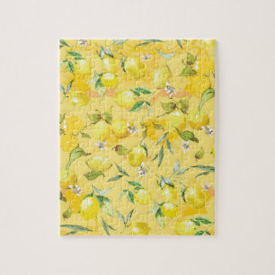 Waterverf citroen IV Legpuzzel