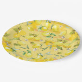 Waterverf citroen IV Papieren Bordje (Gekanteld)