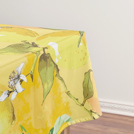 Waterverf citroen IV Tafelkleed (Voorbeeld)