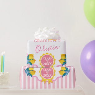 Waterverf Citroen Net Afgestudeerd Feest Klas 26 Cadeaupapier