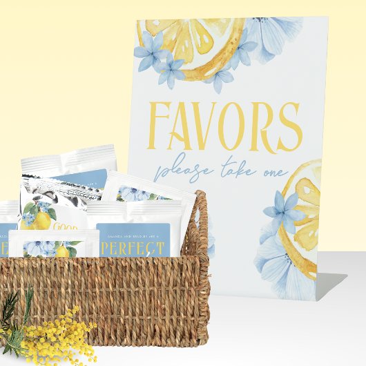 Waterverf Citroen Staande Voorkeur Pedestal Sign Reclamebord Met Voetstuk