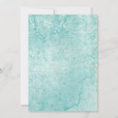 Waterverf citroen thema 25e verjaardag kaart (Achterkant)