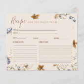 Waterverf Citroen Vrijgezellenfeest Recept Kaart (Voorkant)