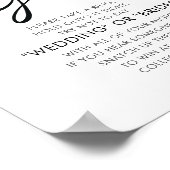 Waterverf Citroen Zwart | Ringwild Vrijgezellenfee Poster (Hoek)