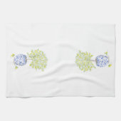 Waterverf citroenboom theedoek (Horizontaal)