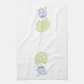 Waterverf citroenboom theedoek (Verticaal)