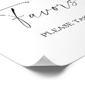 Waterverf citroenbranche - gunsten alstublieft één poster (Hoek)