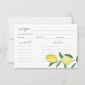 Waterverf citroencitrusVrijgezellenfeest (Voorkant)