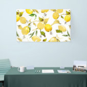 Waterverf citroenen 13 spandoek (Beurs)