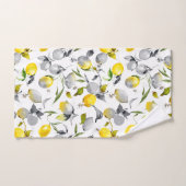 Waterverf citroenen 14 bad handdoek (Handdoek)
